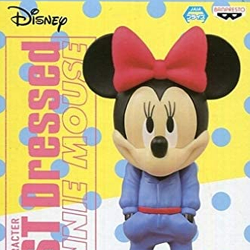 [당일발송] 반프레스토 디즈니 캐릭터 BEST Dressed Minnie Mouse 미니마우스 레드Ver.