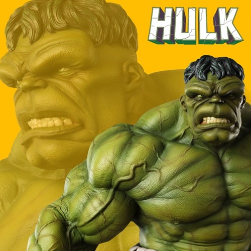 [23년 3분기 발매] XM 스튜디오 X LEGENDARY BEAST STUDIOS 인크레더블 헐크 First Appearance (Kirby) Hulk